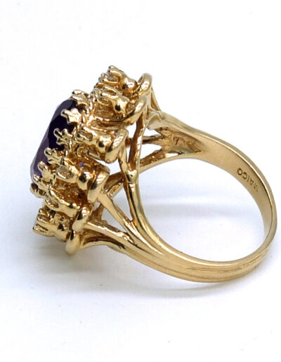 Amethyst Ring 585 Gold 4