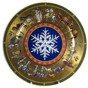 Teller Rosenthal Versace Cortége de Noel
