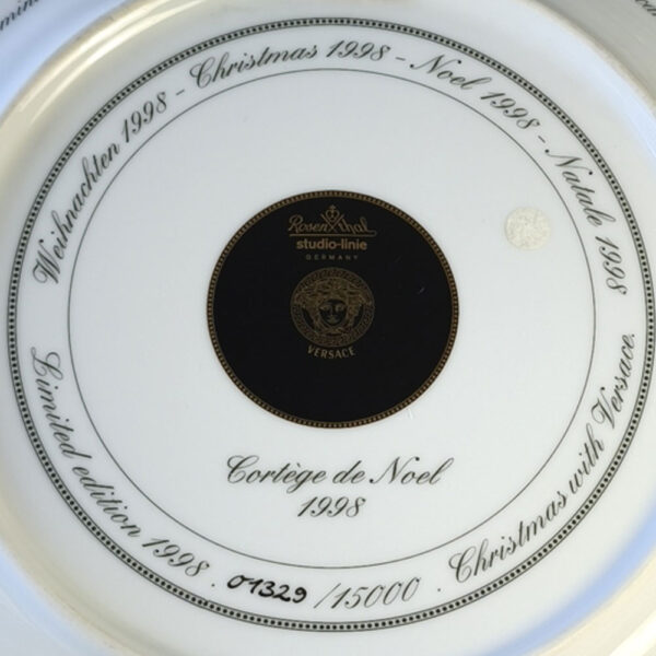 Teller Rosenthal Versace Cortége de Noel Siegel