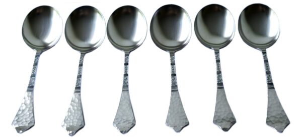 Robbe & Berking 800er Silber 6 Tassenlöffel