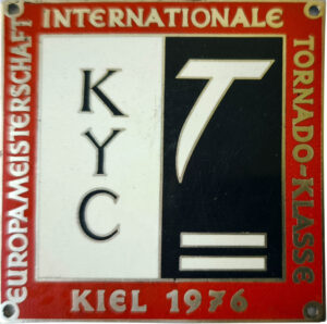Plakette Weltmeisterschaft Kiel 1976