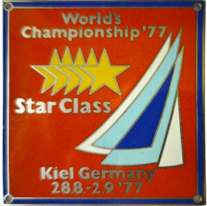 Plakette Weltmeisterschaft Kiel Star Class